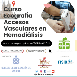 Ecografía aplicada a accesos vasculares en hemodiálisis: valoración y manejo clínico